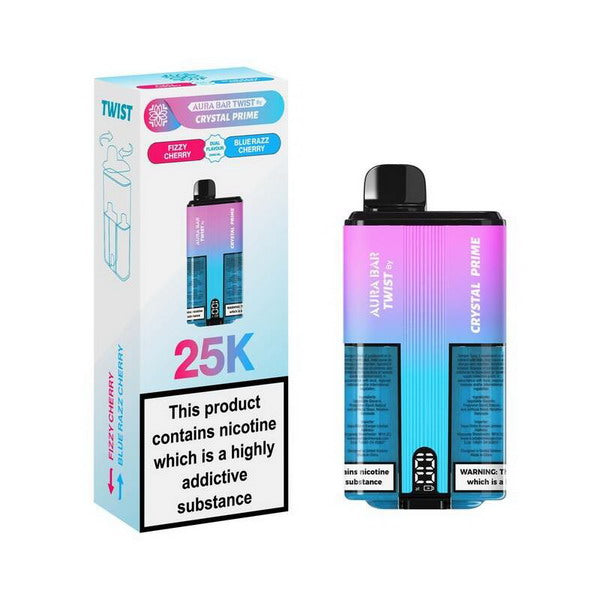 Crystal Prime Twist 25K 25000 Vape | 3 for £30