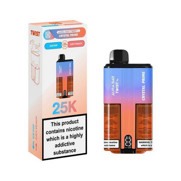 Crystal Prime Twist 25K 25000 Vape | 3 for £30