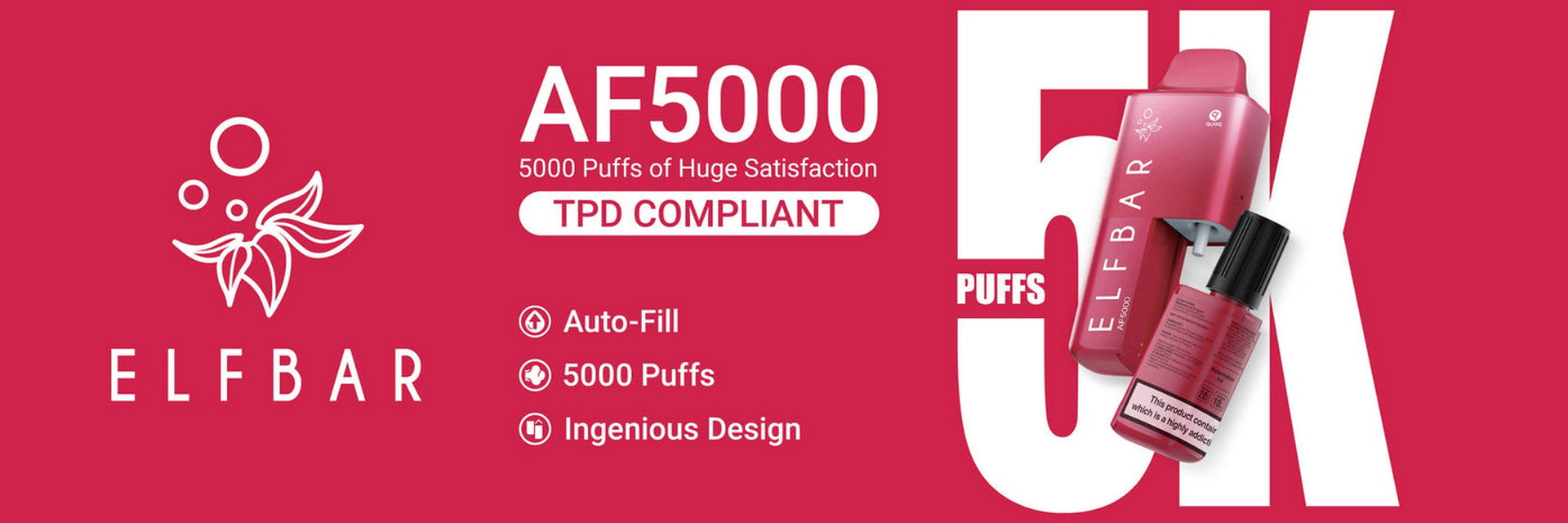 ELF Bar AF5000 Vape Kit | Official Shop | £9.99