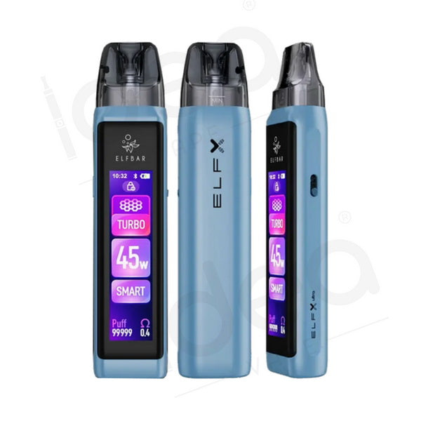 Shop ELF Bar ELFX Ultra Pod Vape Kit | 45W | 20 - IDEA VAPE Shop ELF Bar ELFX Ultra Pod Vape Kit | 45W | 20 - IDEA VAPE