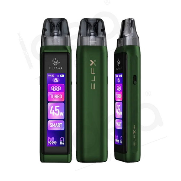 Shop ELF Bar ELFX Ultra Pod Vape Kit | 45W | 20 - IDEA VAPE Shop ELF Bar ELFX Ultra Pod Vape Kit | 45W | 20 - IDEA VAPE