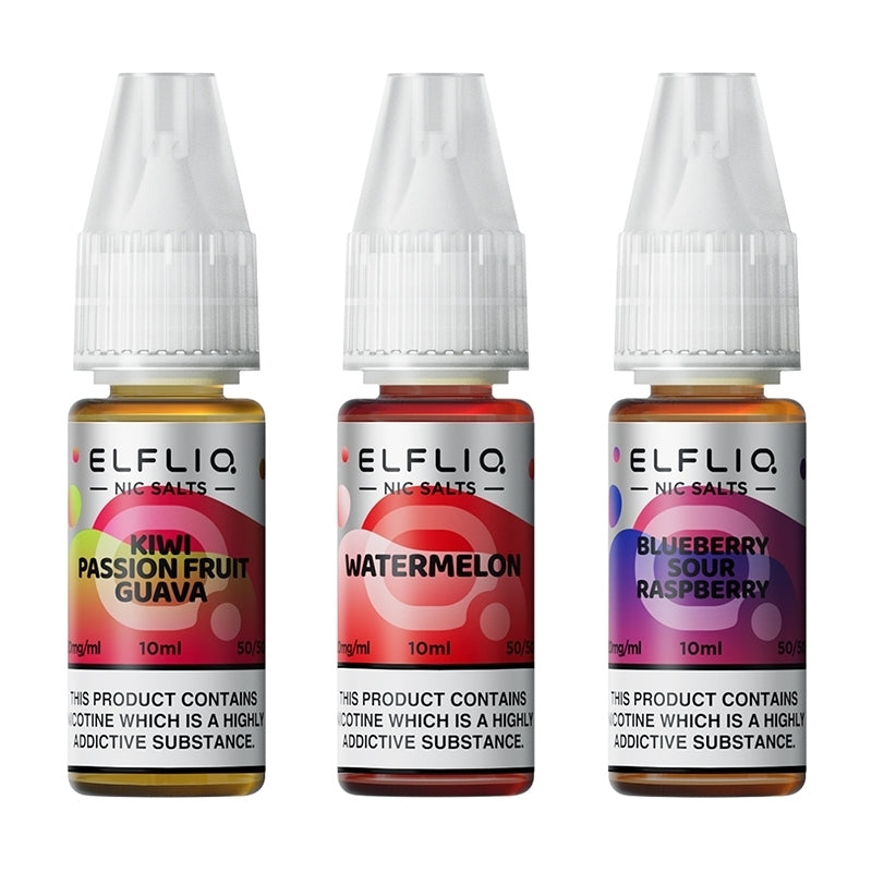 ELF Bar ELFLIQ Nic Salt E-Liquid 10ML | Official Retailer | Idea Vape