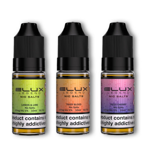 Elux Legend Nic Salt E-Liquids | £2.50 | 4 for £10