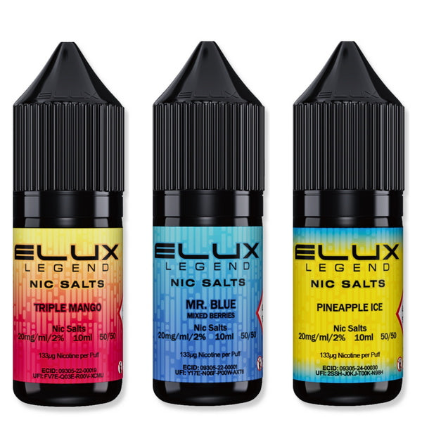 Elux Legend Nic Salt E-Liquids 10ML