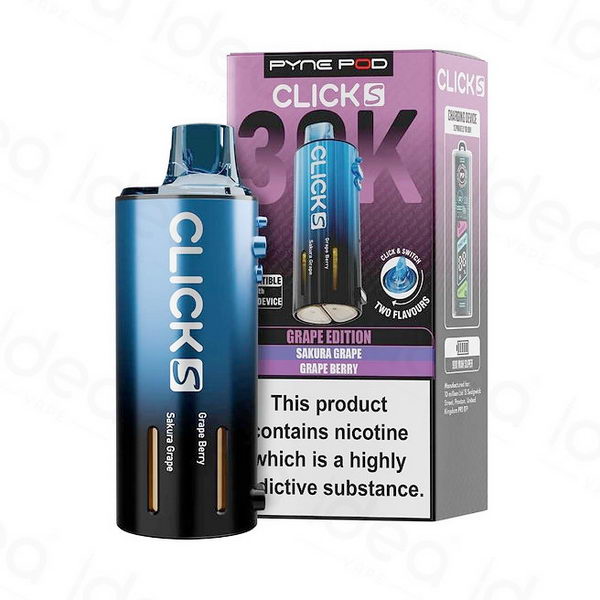 PYNE  Pod Click S 30K Refill Pods | 30000 Puffs