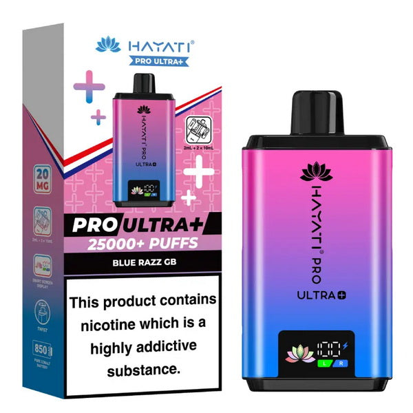 Hayati Pro Ultra Plus 25000 Puffs Vape Kit | Only £9