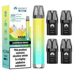 Hayati Remix 4 in 1 2400 Pod Vape Kit