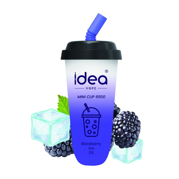  Idea Vape 6500 Disposable Vape Bar - Blackberry Ice | Free Delivery