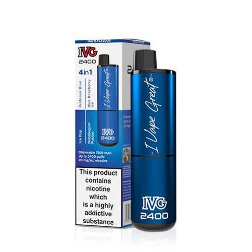 IVG 2400 Disposable Vape Kit - Blue Edition | Idea Vape