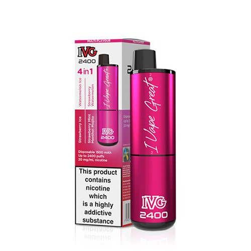 IVG 2400 Disposable Vape Kit - Pink Edition | Idea Vape