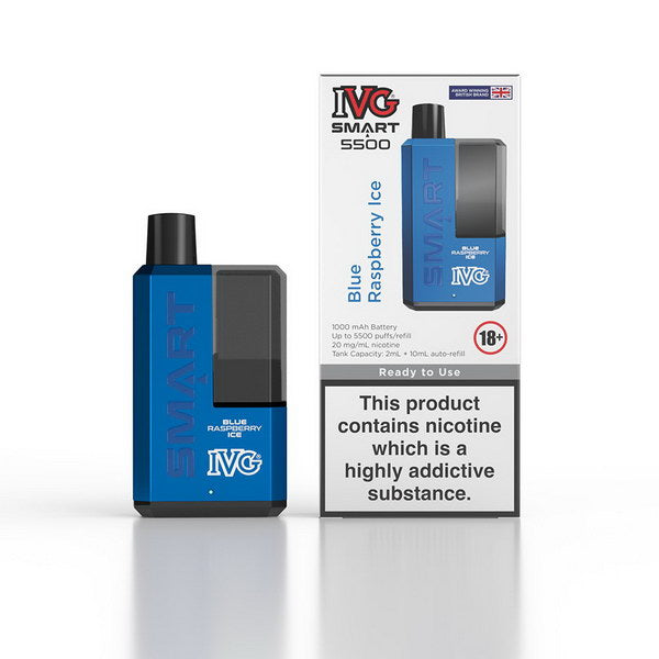 IVG Smart 5500 Vape Kit | Rechargeable | 6 each - IDEA VAPE IVG Smart 5500 Vape Kit | Rechargeable | 6 each - IDEA VAPE