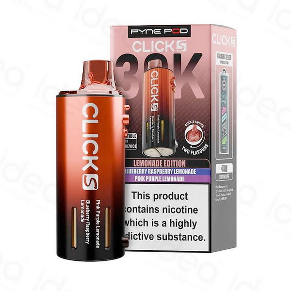 PYNE  Pod Click S 30K Refill Pods | 30000 Puffs