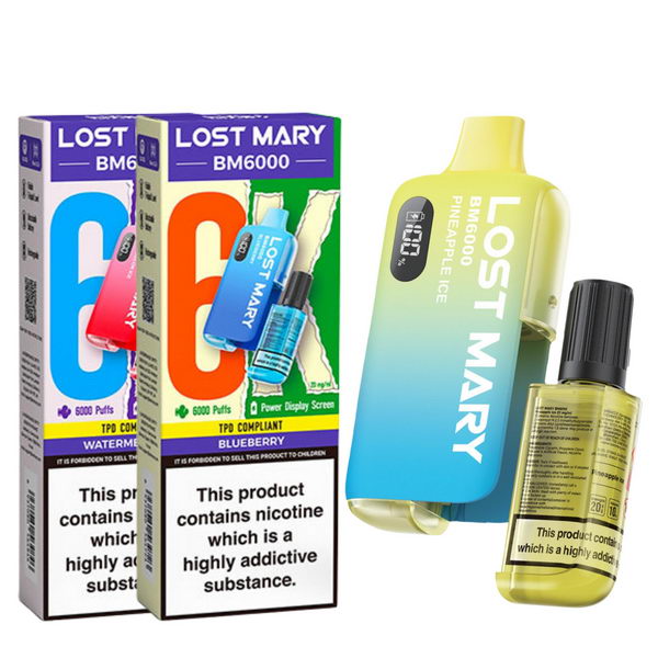 Lost Mary BM6000 Prefilled Pod Vape Kit