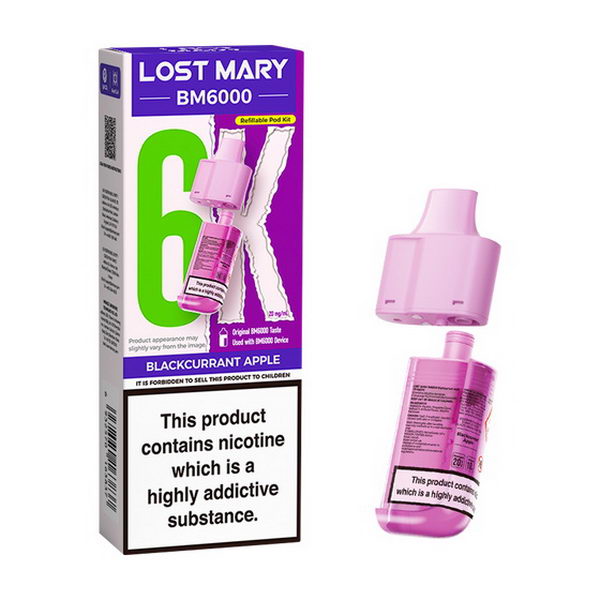 Lost Mary BM6000 Prefilled Refill Pod | £5/ PCS