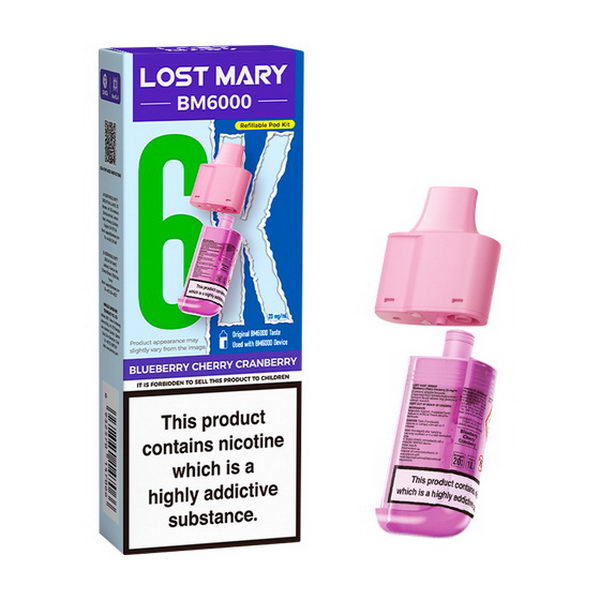 Lost Mary BM6000 Prefilled Refill Pod | £5/ PCS