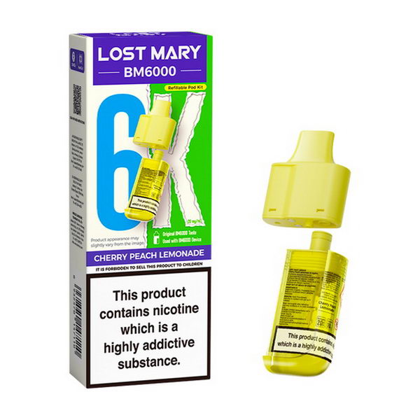 Lost Mary BM6000 Prefilled Refill Pod | £5/ PCS