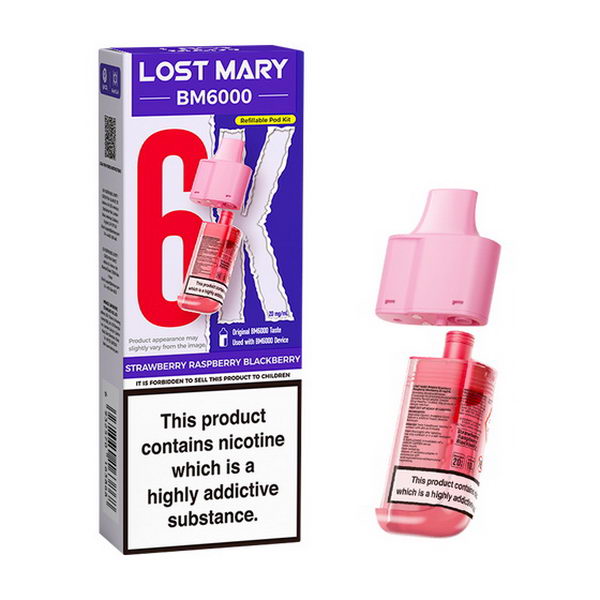 Lost Mary BM6000 Prefilled Refill Pod | £5/ PCS