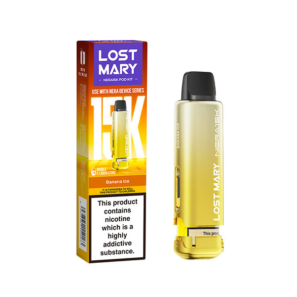 Lost Mary Nera 30K Refill Pods | 5/ PCS - IDEA VAPE Lost Mary Nera 30K Refill Pods | 5/ PCS - IDEA VAPE