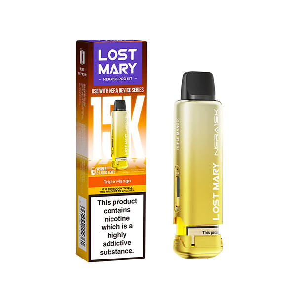 Lost Mary Nera 30K Refill Pods | 5/ PCS - IDEA VAPE Lost Mary Nera 30K Refill Pods | 5/ PCS - IDEA VAPE