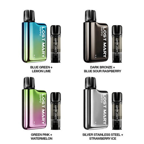 Lost Mary Tappo Prefilled Pod Vape Kit | from 3.99 - IDEA VAPE Lost Mary Tappo Prefilled Pod Vape Kit | from 3.99 - IDEA VAPE