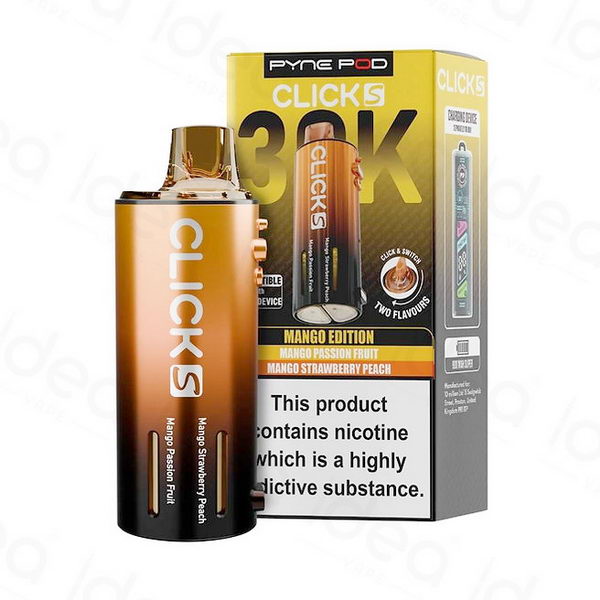PYNE Pod Click S 30K Refill Pods |Dual Flavour