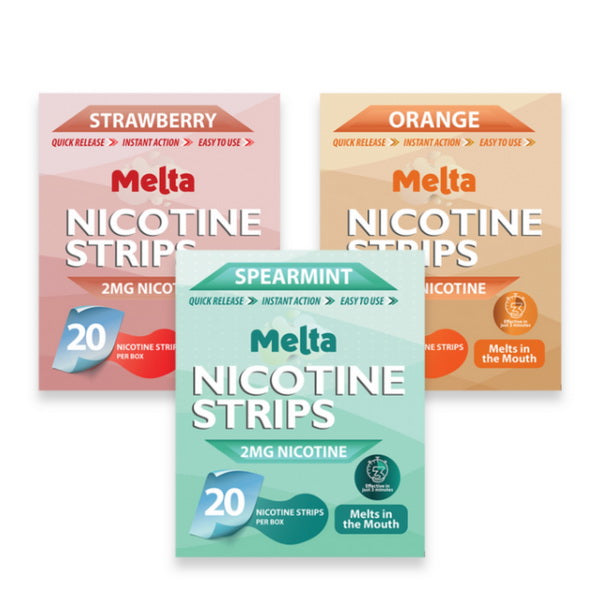 Melta Nicotine Strips | from £3.99 | Next Day Delivery