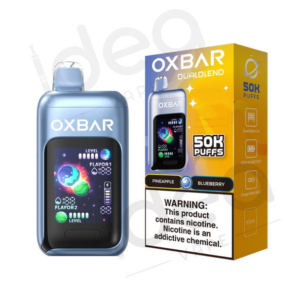 OXBAR DualBlend 50K Vape Kit | 1000mAh Battery | 25 Flavours