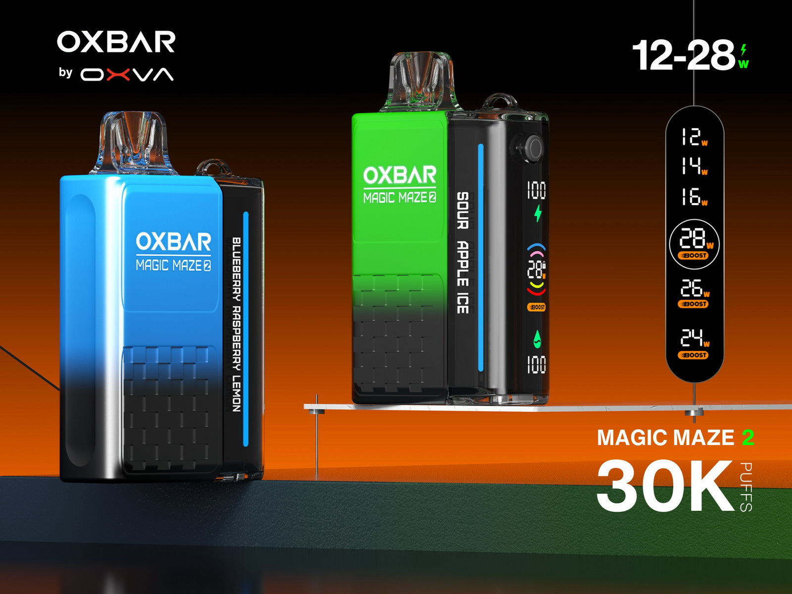 OXBAR Magic Maze 2 30000 Vape | Rechargeable | From £9.99