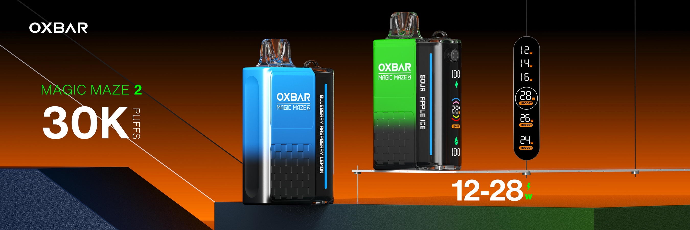 OXBAR Magic Maze 2 30000 Vape | Rechargeable | From £9.99