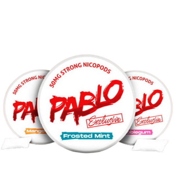 Pablo Nicotine Pouches | From £2.99 | Next Day Delivery