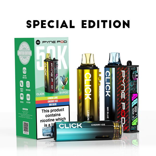 PYNE Pod Click 50K Puffs Prefilled Pod Kit | from £9.99