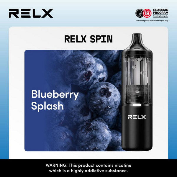 RELX Spin 4000 Rechargeable Vape Kit | 4 in 1 | From 9.99 - IDEA VAPE RELX Spin 4000 Rechargeable Vape Kit | 4 in 1 | From 9.99 - IDEA VAPE