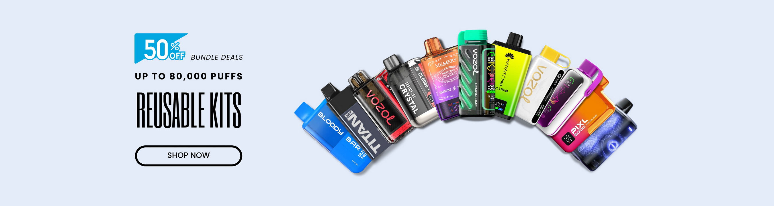 Big Puff Prefilled Vape Kits | Next Day Delivery