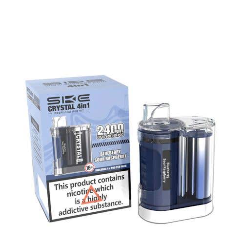 SKE Crystal 4 in 1 Pod Vape Kit | 6 each - IDEA VAPE SKE Crystal 4 in 1 Pod Vape Kit | 6 each - IDEA VAPE