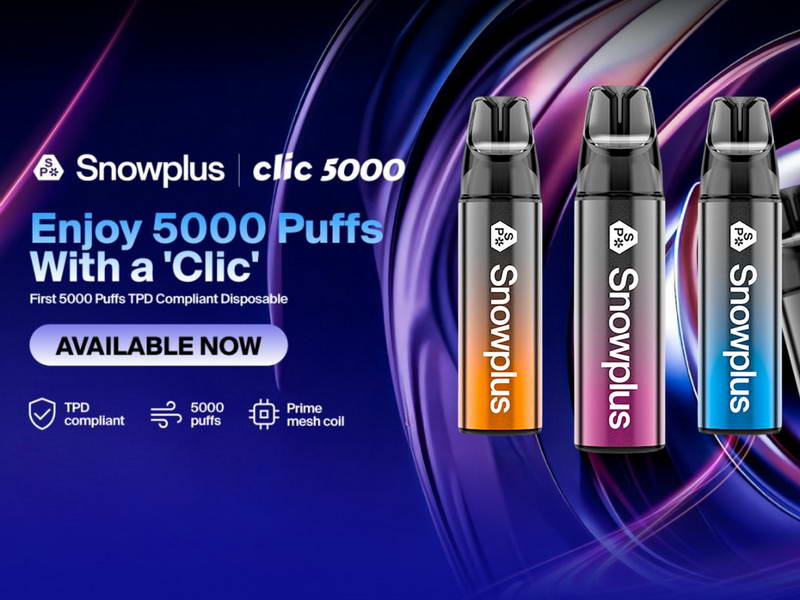 Snowplus Clic 5000 Disposable Vape | £9.99 | Official Shop