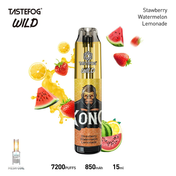 Tastefog Wild 7200 Disposable Vape Kit - Strawberry Watermelon Lemonade - Idea Vape