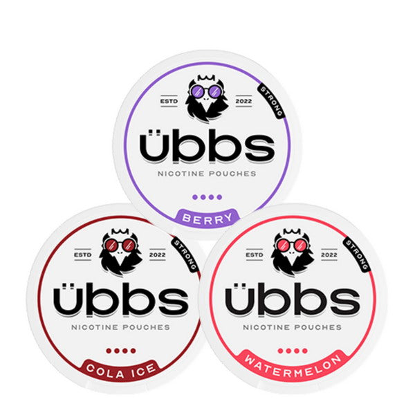 Übbs Nicotine Pouches | from £2.99 | Next Day Delivery