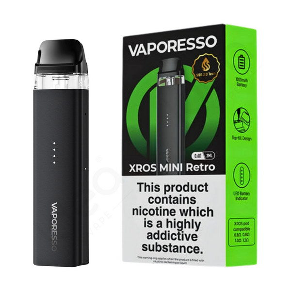 Vaporesso XROS Mini Retro Vape Kit | 1000mAh 18W