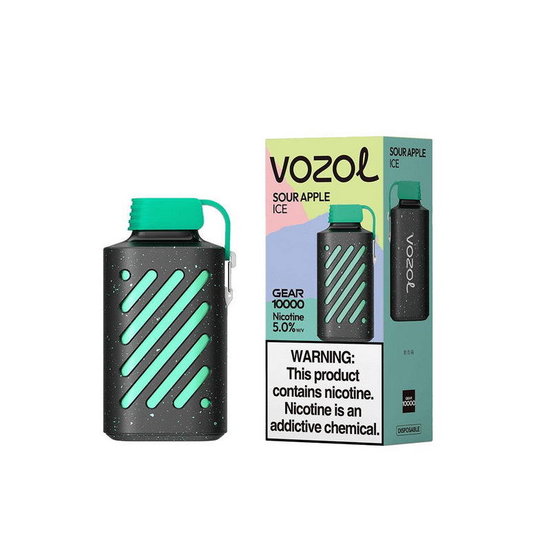 Vozol Gear 10000 Disposable Vape - Sour Apple Ice | Vozol Official Shop