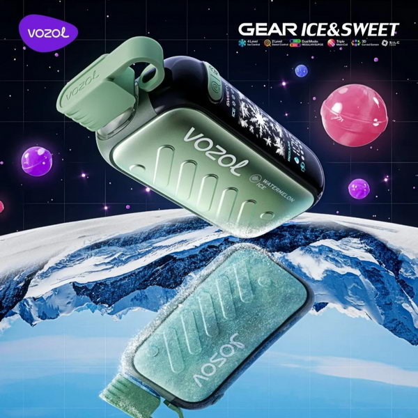 Vozol Gear Ice & Sweet 50K Puffs Vape | 1100mAh