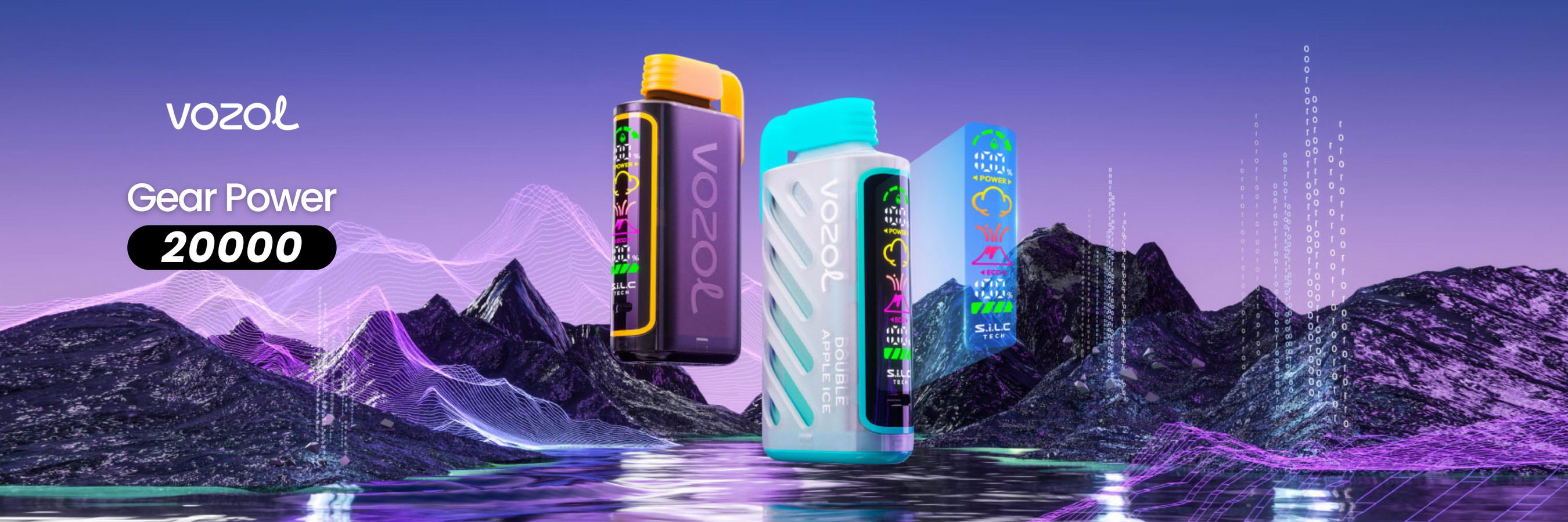 Vozol Gear Power 20000 Vape | Rechargeable | from £9.99