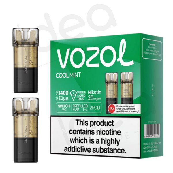 Vozol Switch Pro Prefilled Refill Pods | 2PCS - IDEA VAPE Vozol Switch Pro Prefilled Refill Pods | 2PCS - IDEA VAPE