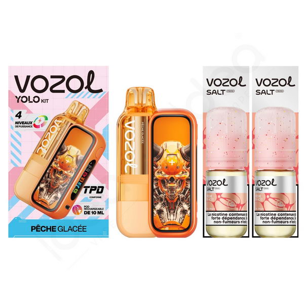 Vozol Yolo 40K Vape Kit | Refillable Pod + 2 E-Liquids