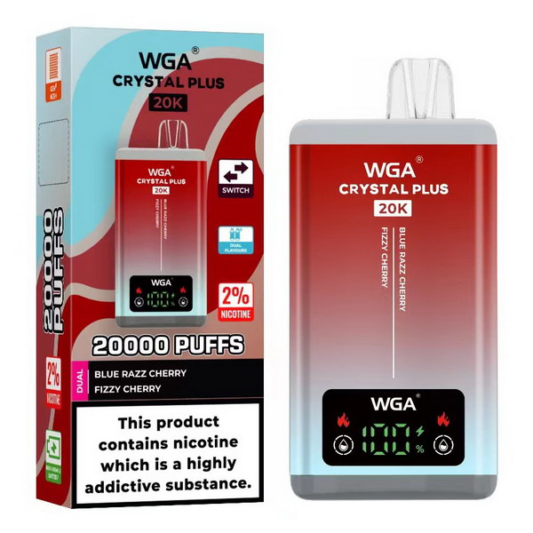 WGA Crystal Plus 20K 20000 Vape | 2-in-1 | From £9.99