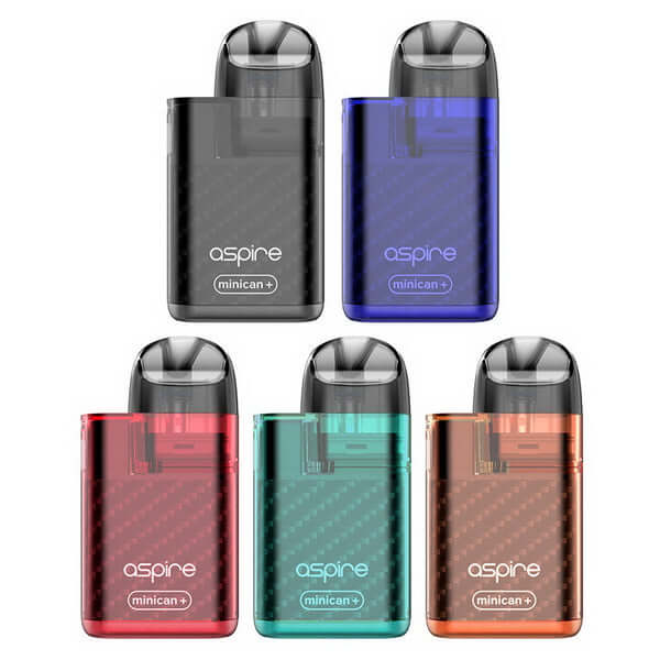 Aspire Minican + Plus Vape Kit 5 Colourways Clours - Idea Vape