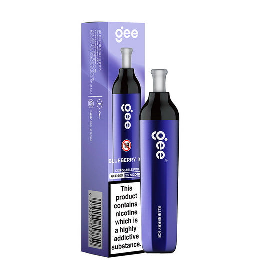 ELF Bar Gee 600 Disposable Vape - Blueberry Ice- Idea Vape