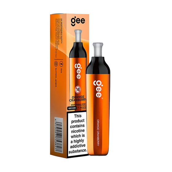 ELF Bar Gee 600 Disposable Vape - Orange Cranberry- Idea Vape