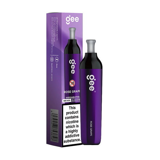 ELF Bar Gee 600 Disposable Vape - Rose Grape- Idea Vape
