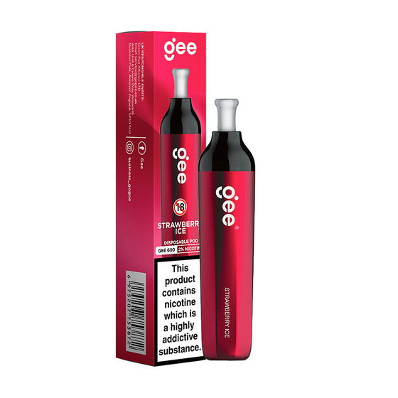 ELF Bar Gee 600 Disposable Vape - Strawberry Ice- Idea Vape