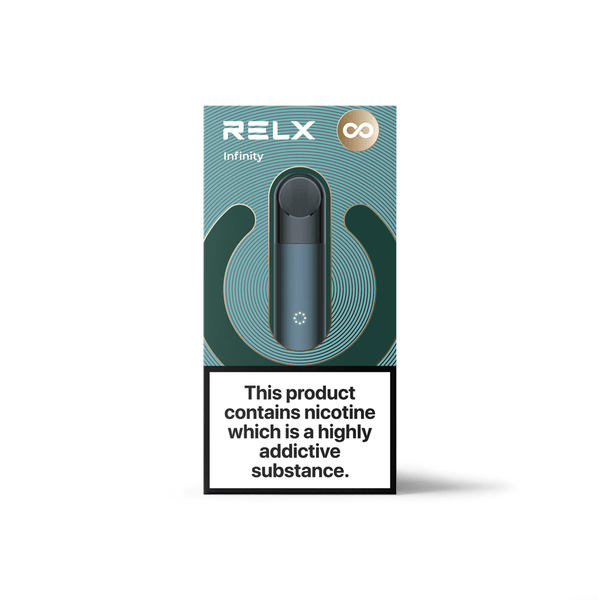 RELX Infinity Pod Vape Device - Black Packge